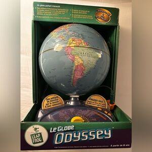 Neuf, Jouet Educatif et Interactif, LE GLOBE ODYSSEY de LEAP FROG, 8 Ans et Plus